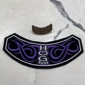 2004 Harley-Davidson H.O.G. Patch +  Pin Set